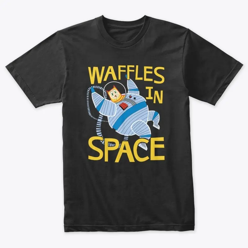 Waffles in Space Tee Shirt